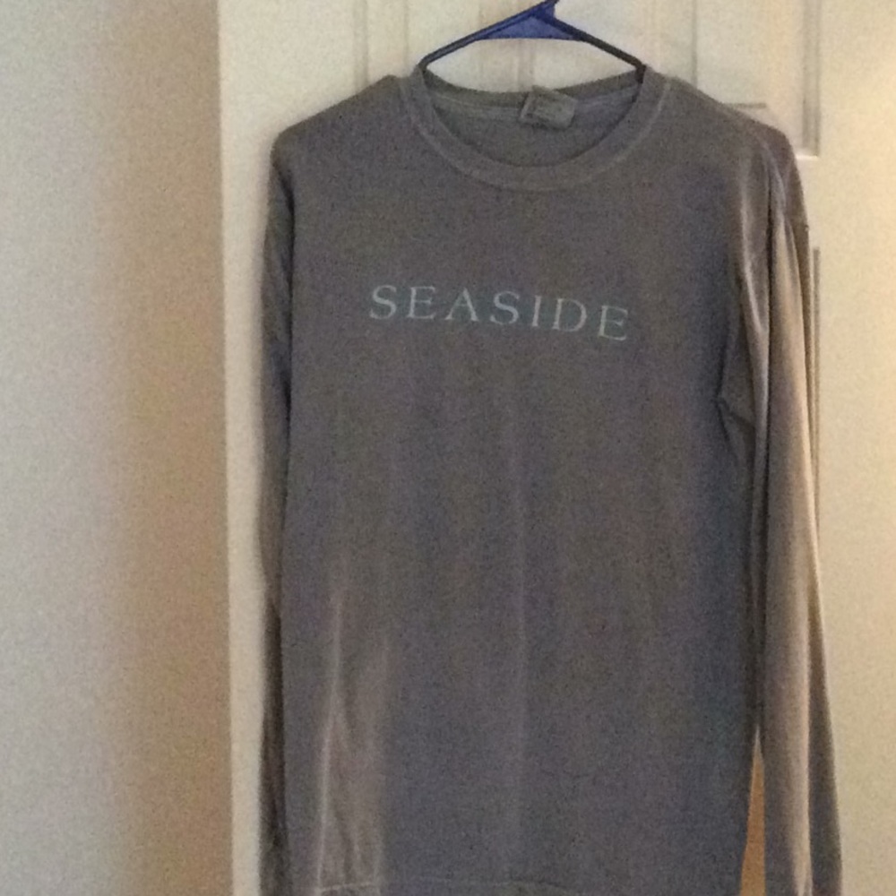 long sleeve Seaside comfort colors t shirt